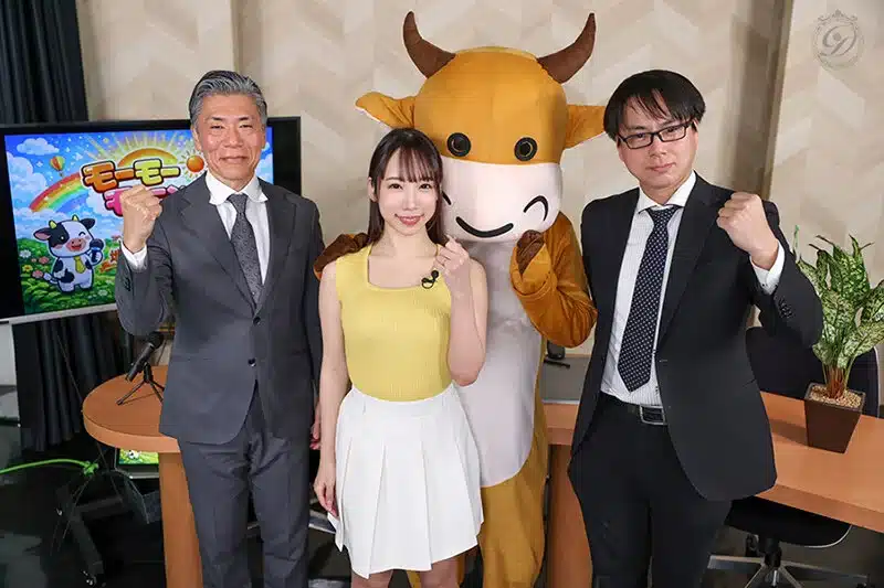 jav เสียวเซอร์ไพรส์ ผู้ประกาศสาวเย็ดแตกในหนุ่มมาสคอต DLDSS-525 5
